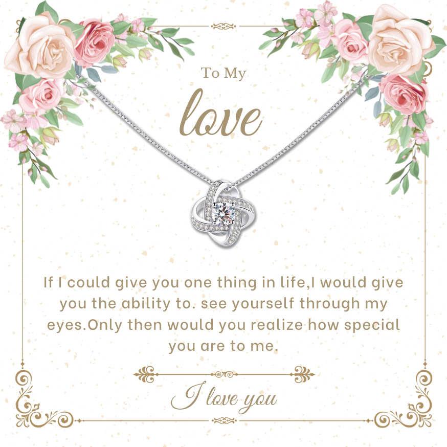 Love Necklace -The perfect gift for someone you love - Record My Love