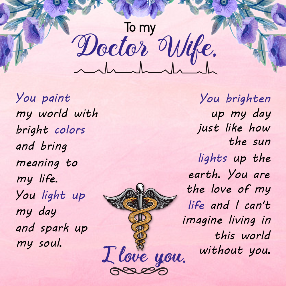 To Nurse/Doctor Message Card