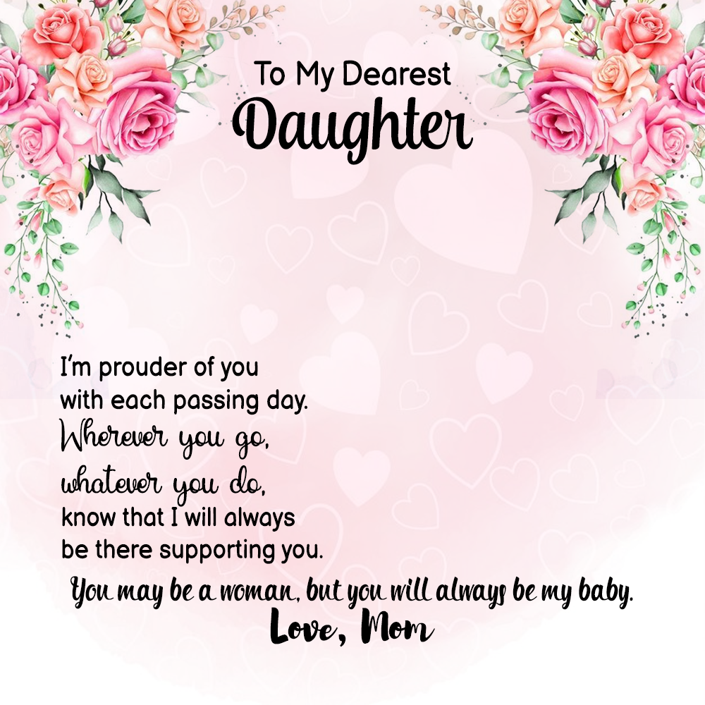 To Daughter Message Card