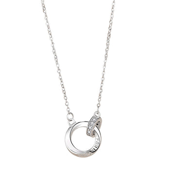 Mobius Anneau Couple Collier