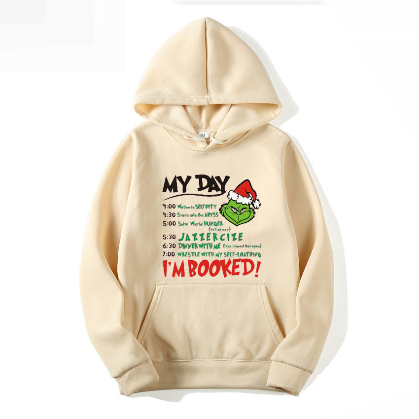 Christmas My Day I'M BOOKED Sweatshirt/Hoodie 【KAUFEN SIE 2 UND ERHALTEN SIE KOSTENLOSEN VERSAND】