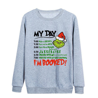 Christmas My Day I'M BOOKED Sweatshirt/Hoodie 【KAUFEN SIE 2 UND ERHALTEN SIE KOSTENLOSEN VERSAND】