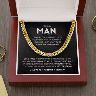 Personalized love necklace for man - Record My Love