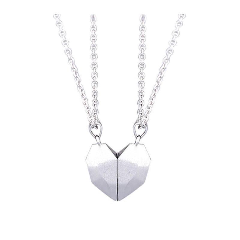 Heartbreak Wish Stone Magnetic Couple Necklace - Record My Love