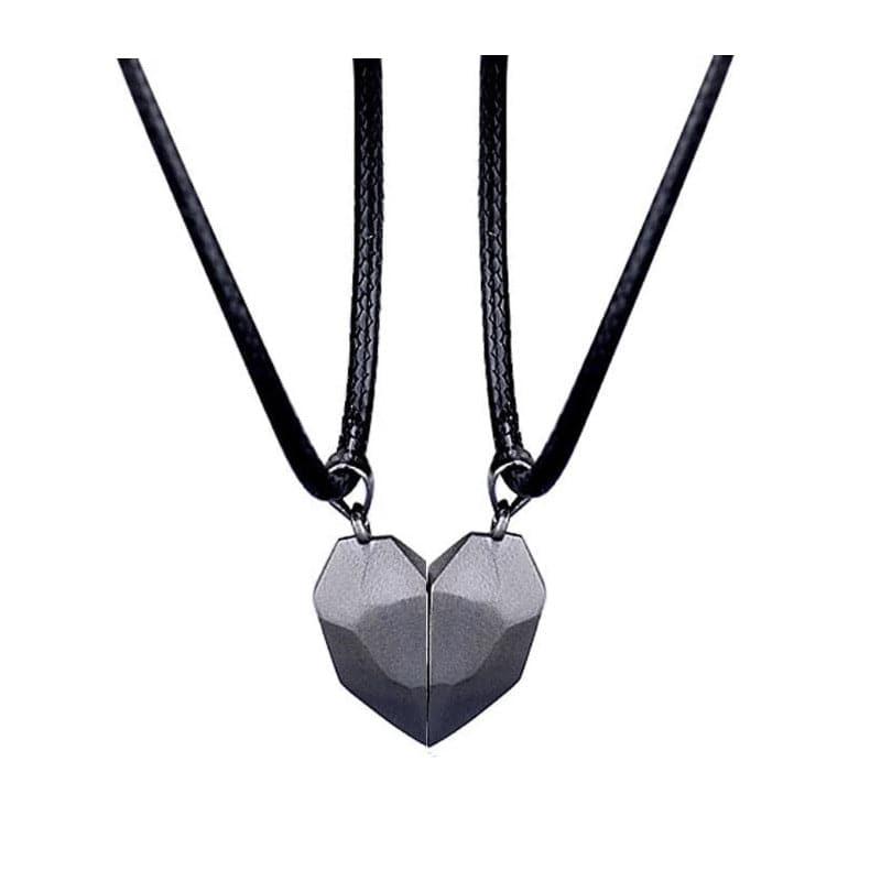 Heartbreak Wish Stone Magnetic Couple Necklace - Record My Love