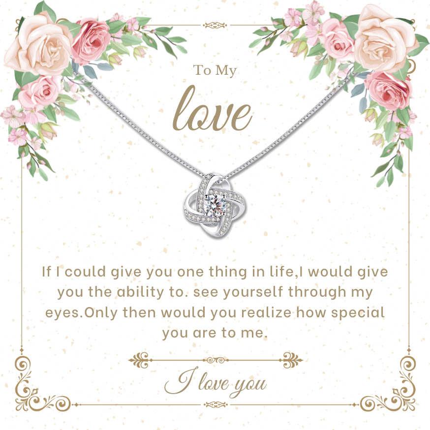 Love Necklace -The perfect gift for someone you love - Record My Love