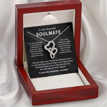 Love Necklace To Soulmate❤️-The Day I Met You - Record My Love